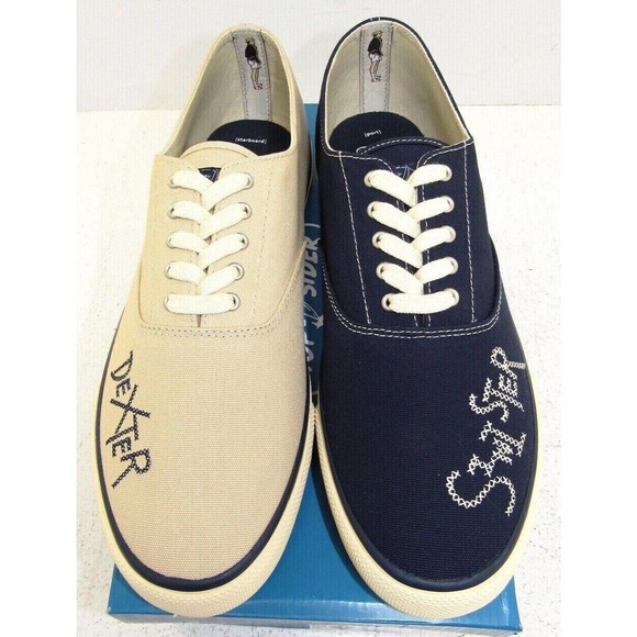 Mens Sperry Top-Sider Rowing Blazers Dexter Sinister Canvas Sneaker NWT STS22908 - Picture 2 of 6